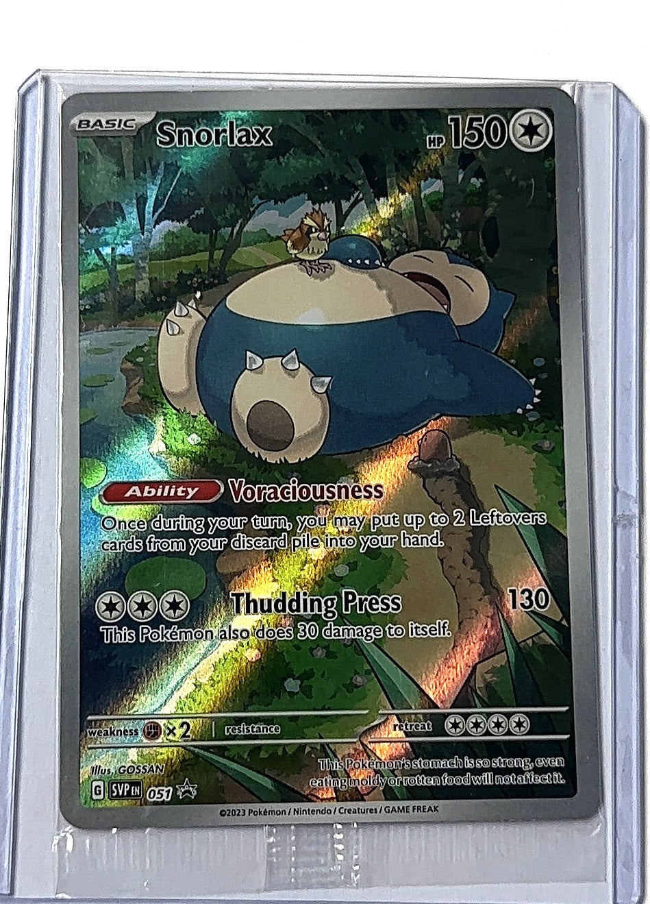Snorlax - 051 #051 — front
