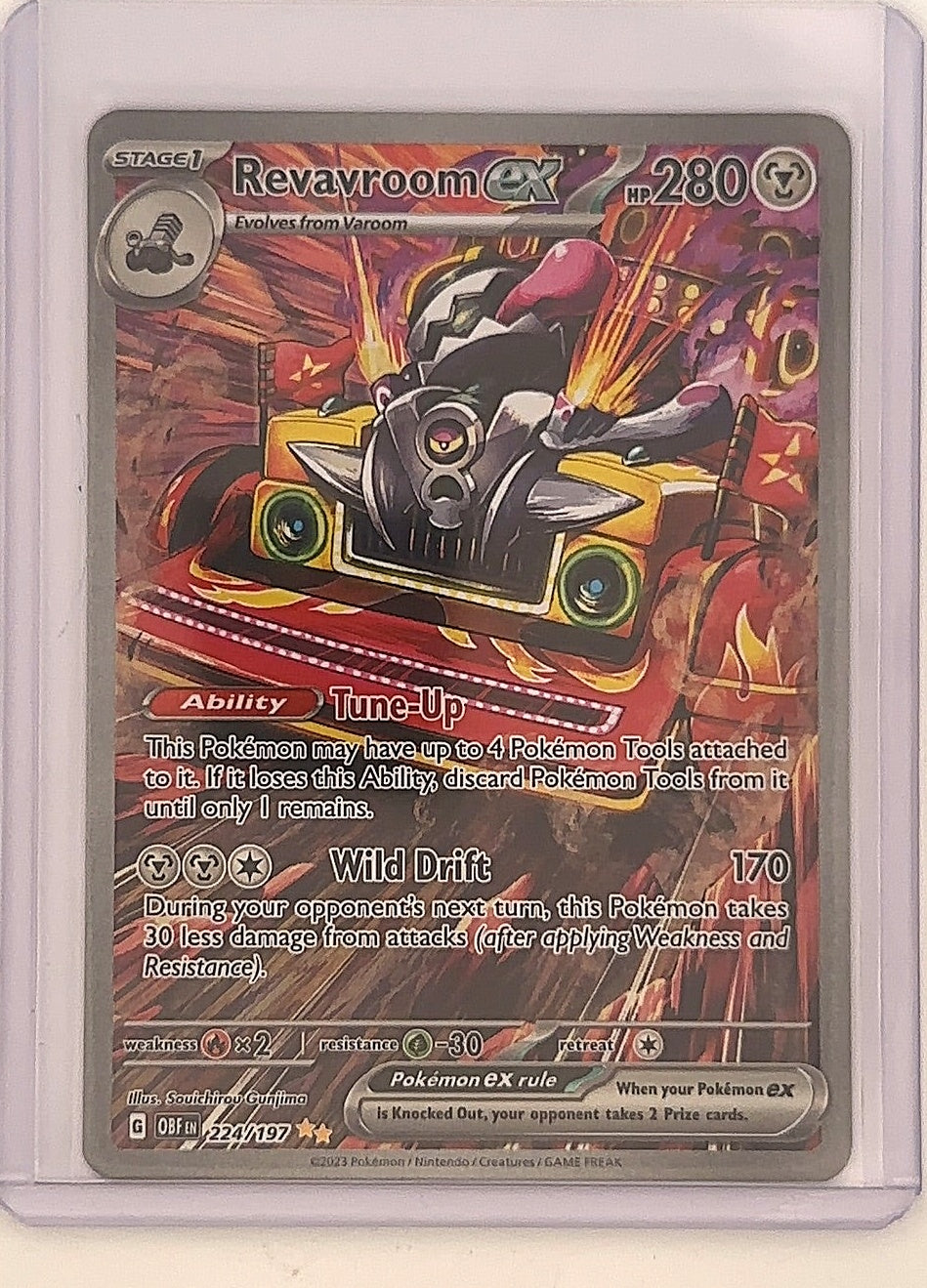 Revavroom ex - 224/197 #224/197 — front