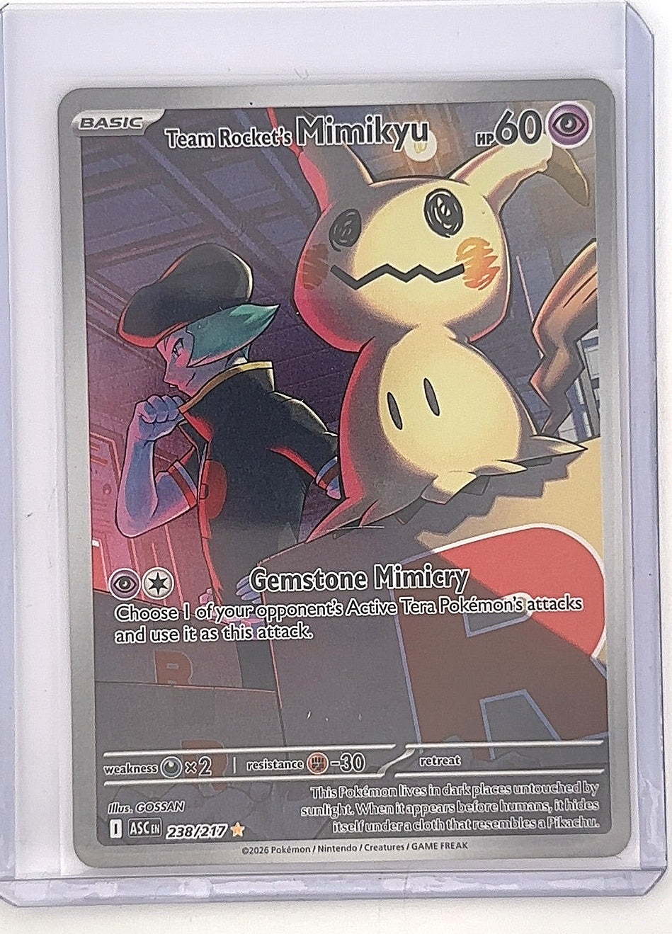 Team Rocket's Mimikyu - 238/217 #238/217 — front
