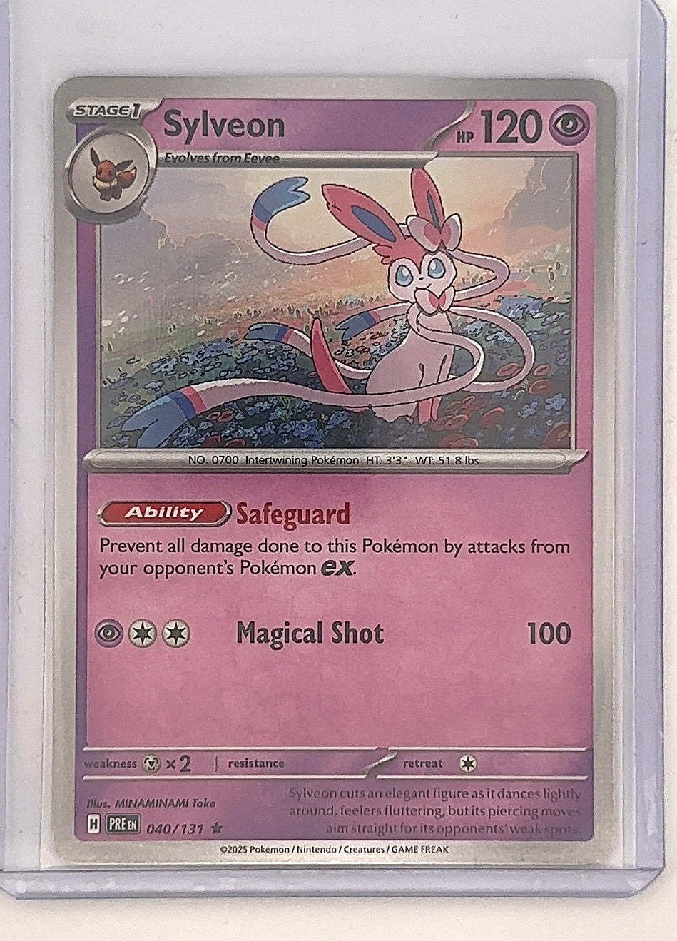 Sylveon - 040/131 (Cosmos Holo) #040/131 — front