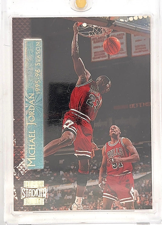 1996 Stadium Club Shining Moments Michael Jordan #SM2 — front