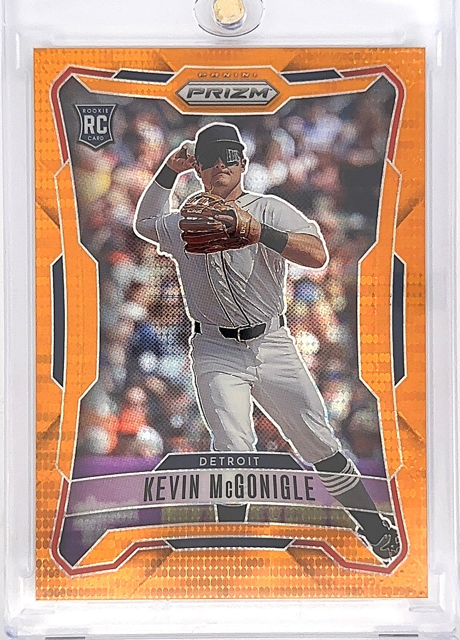 2026 Panini Prizm Kevin McGonigle [Orange Pulsar] #82 — front