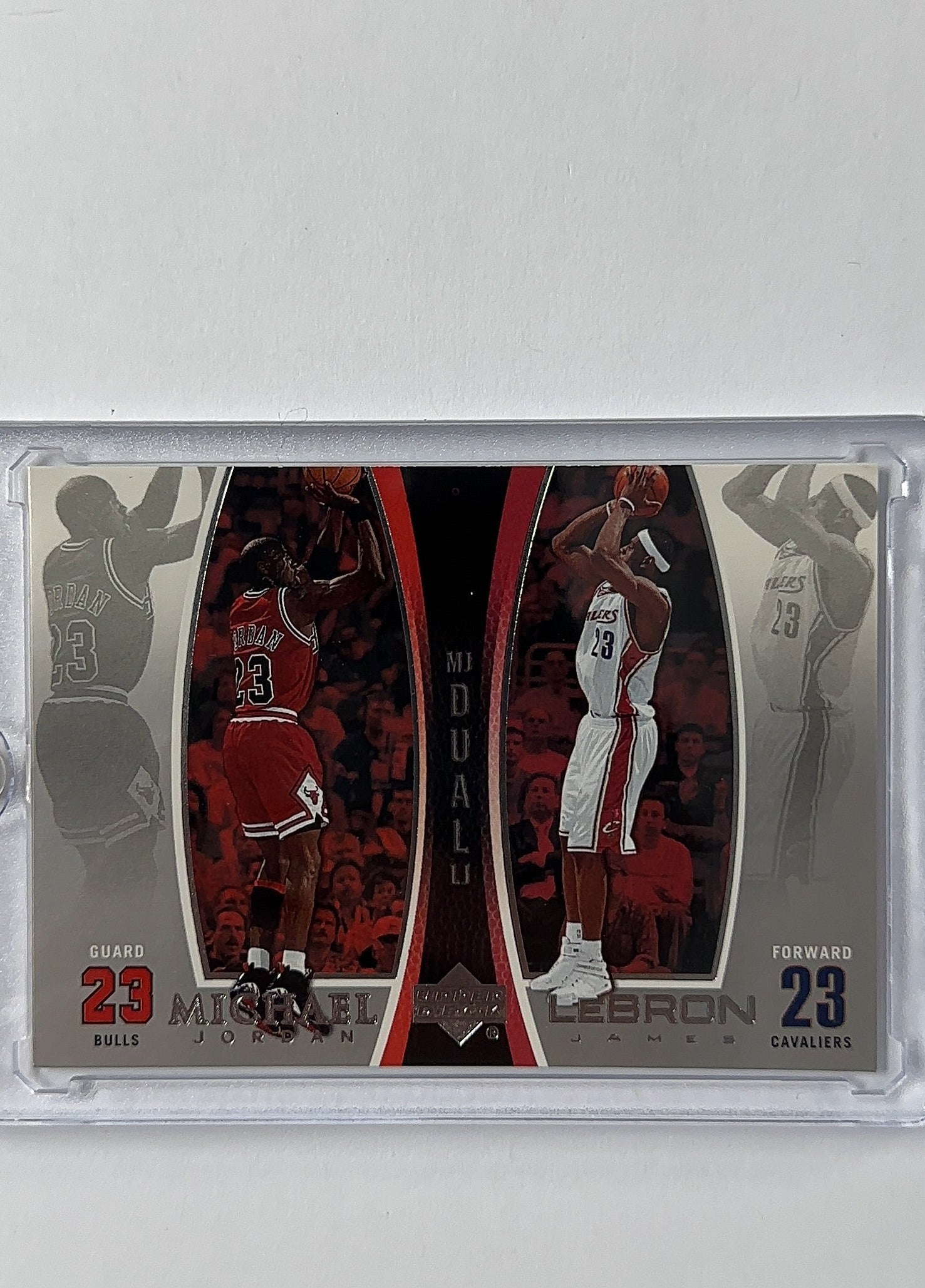 Michael Jordan / LeBron James MJ Dual — front