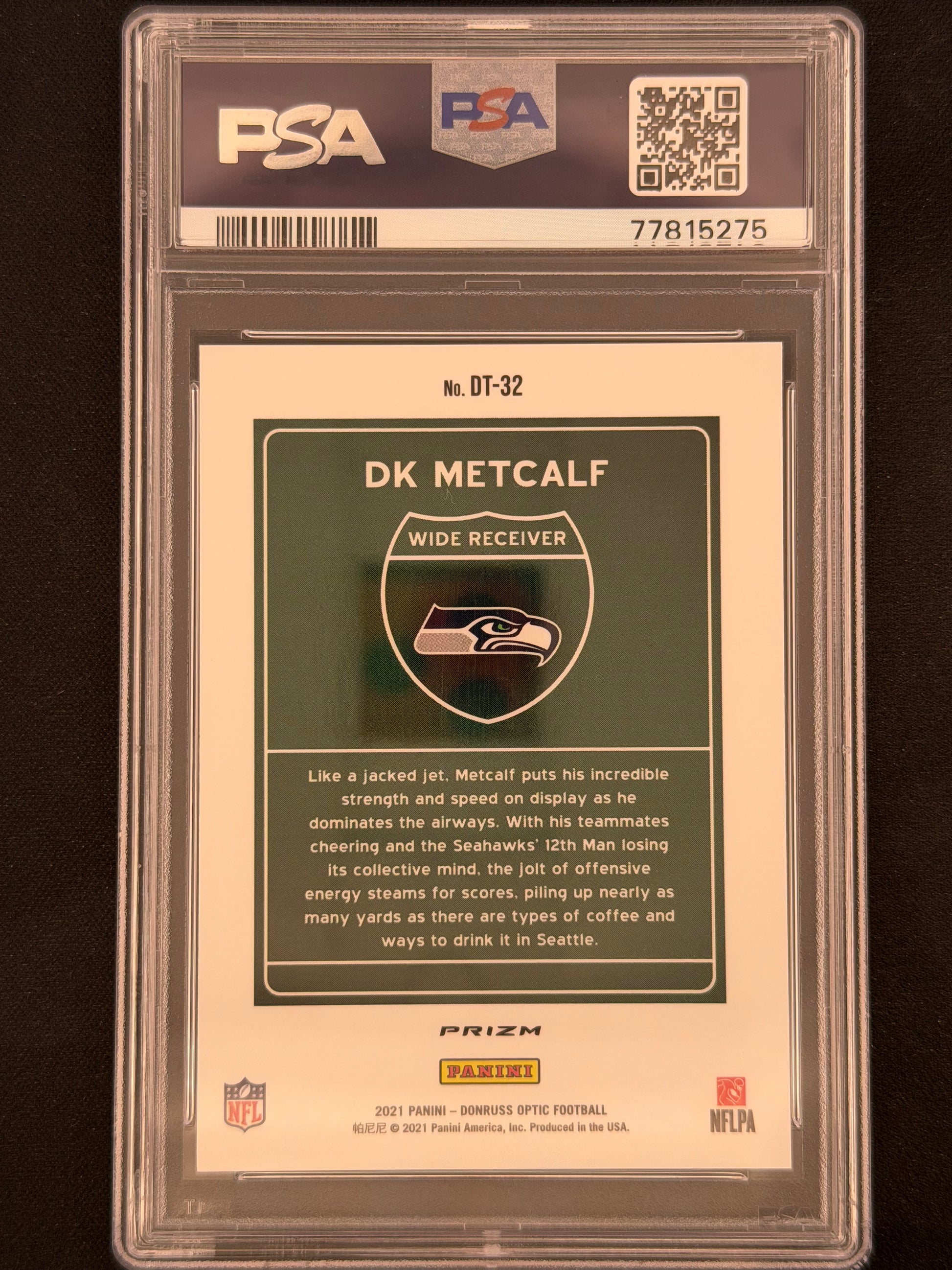 DK Metcalf Optic — back