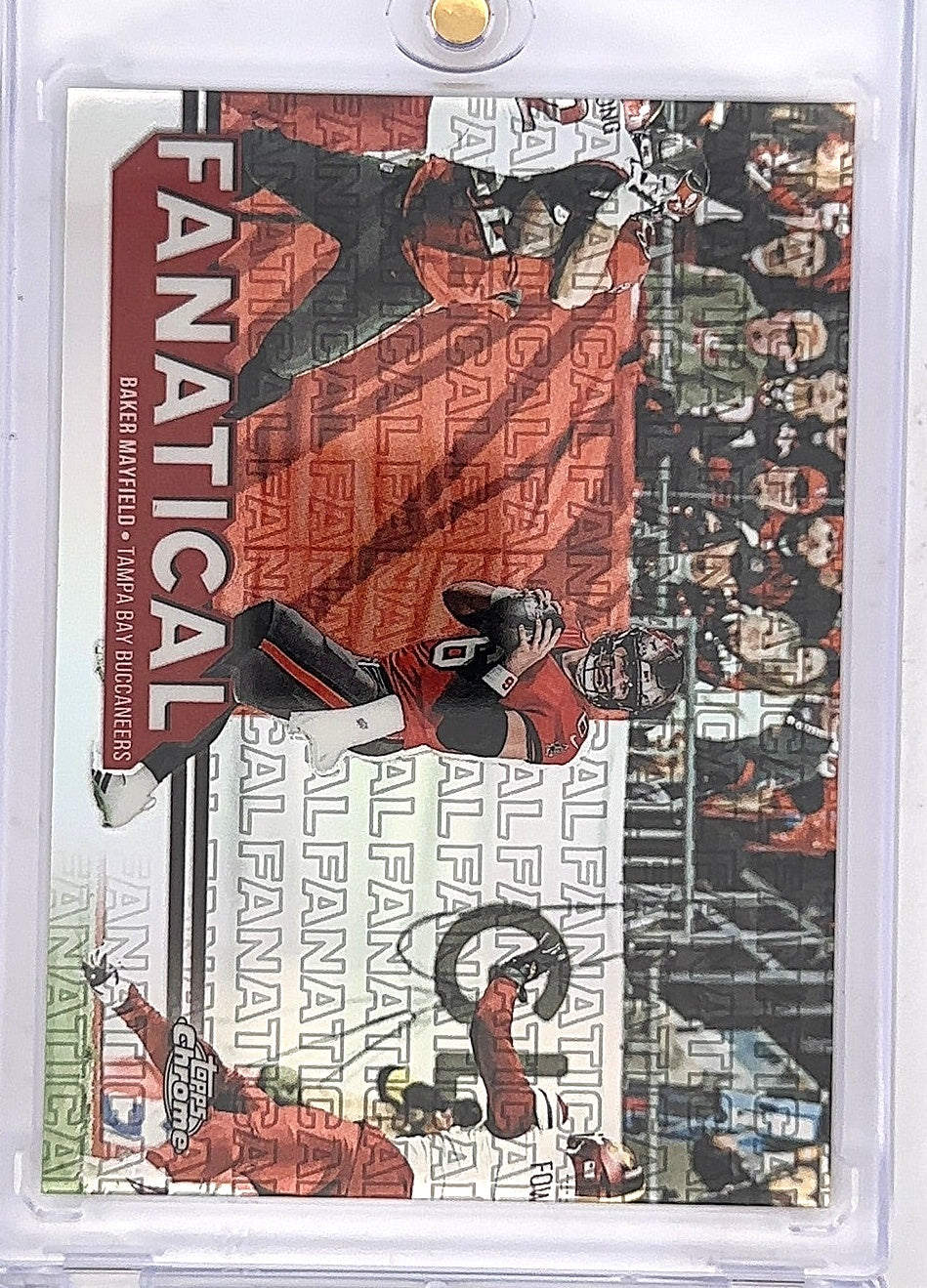 2025 Topps Chrome Fanatical Baker Mayfield #FF-27 — front