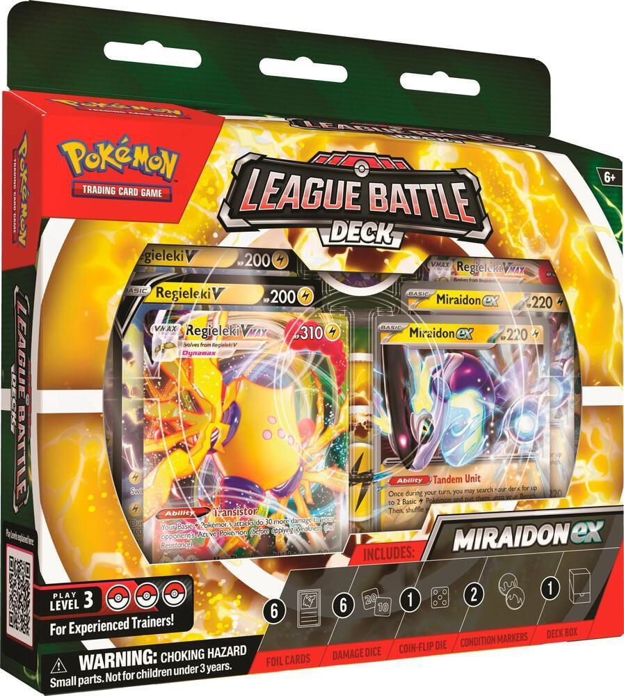 Pokemon League Battle Deck Miraidon ex Regieleki V