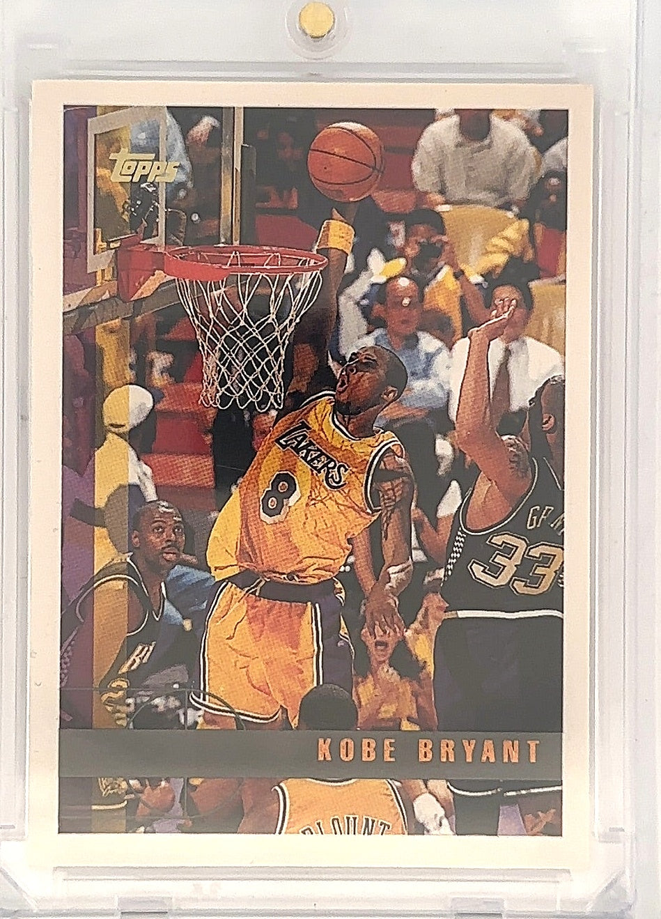 Kobe Bryant 1997 Topps 171 — front