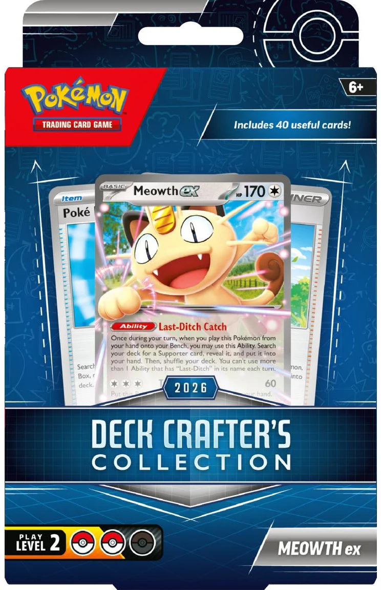 Deck Crafter's Collection - Meowth ex - Miscellaneous Cards & Products (MCAP)
