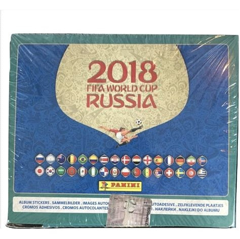 Panini Russia 2018 World Cup Sticker Box International Version