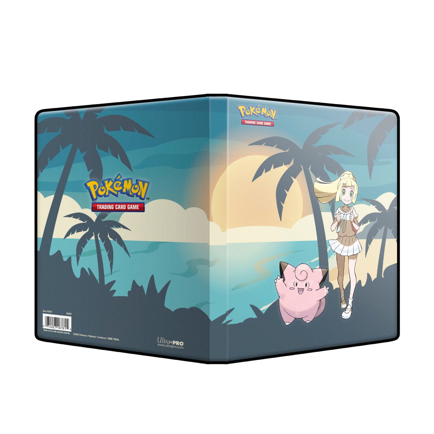 Ultra Pro Portfolio 4-Pocket Pokemon Lillie and Clefairy