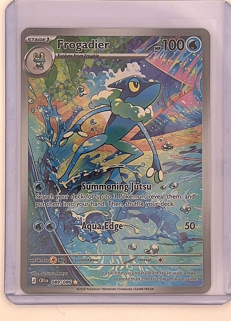 Frogadier - 089/086 #089/086 — front