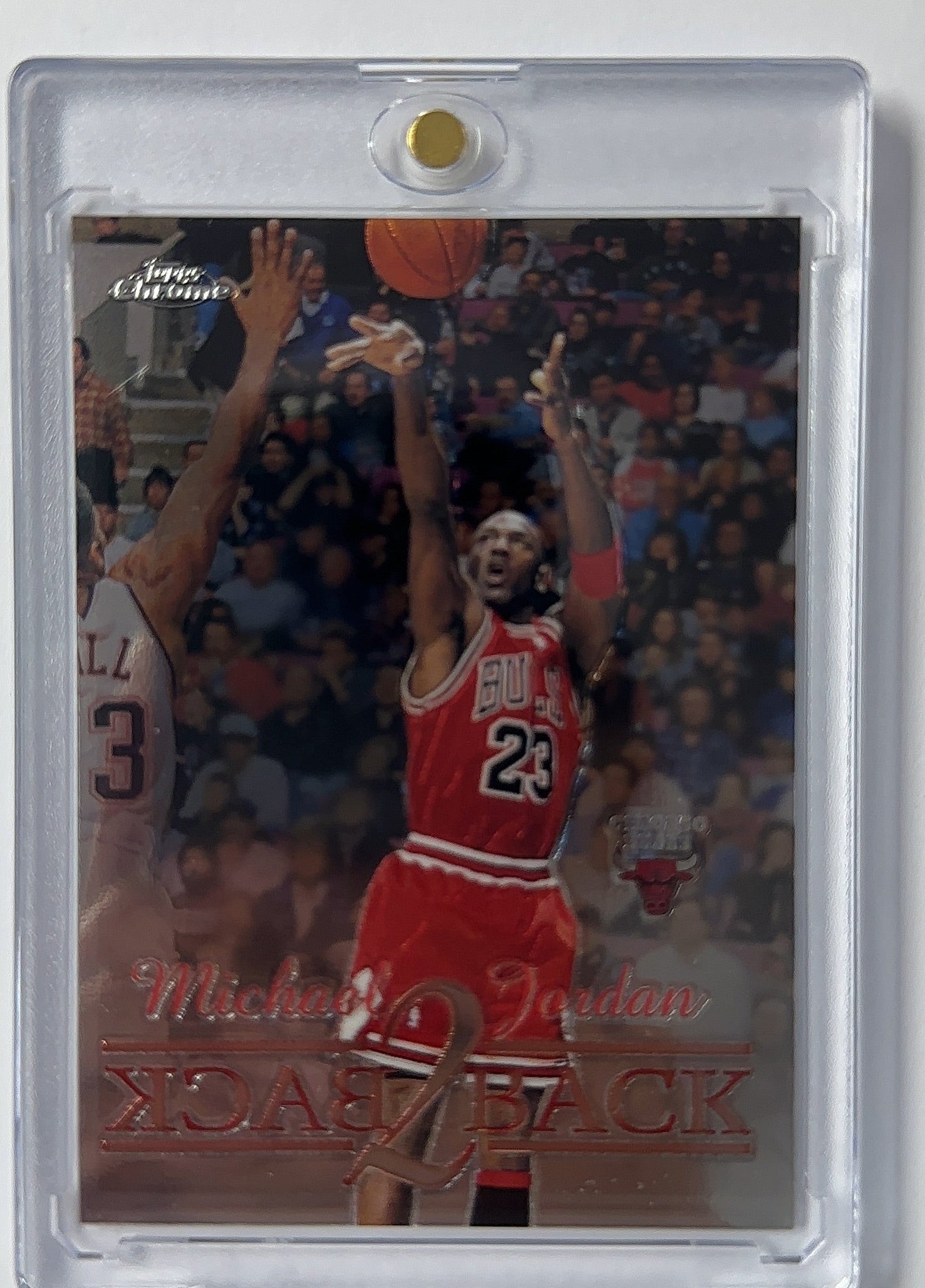 Michael Jordan Topps Chrome Road Back — front