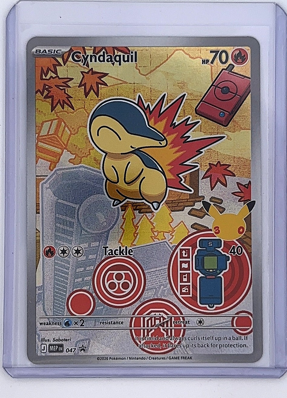Cyndaquil - 047 #047 — front