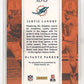 2016 Panini Prime Signatures Dual 56/99 Devante Parker Jarvis Landry #SD-LP Auto — back