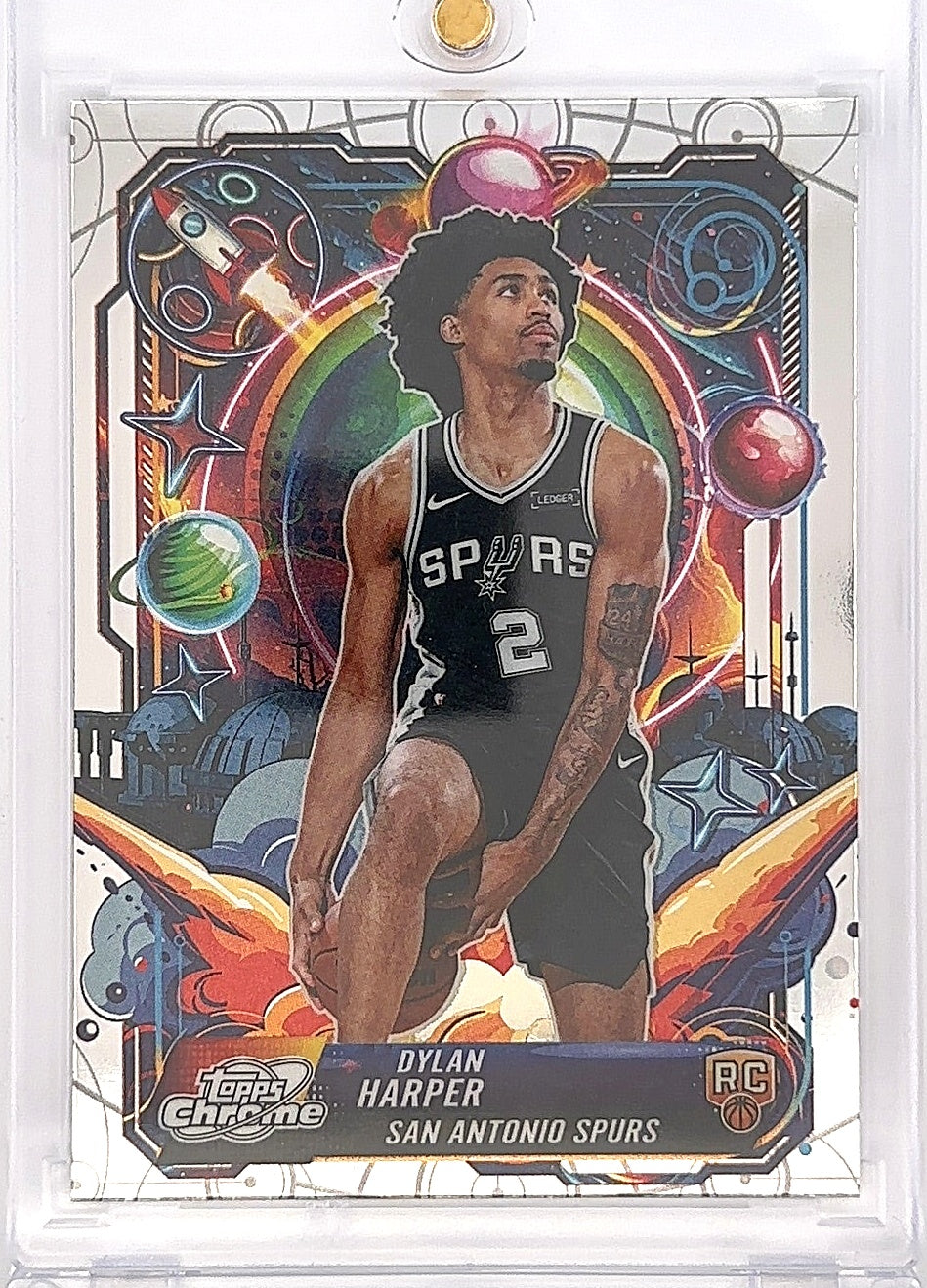 2025 Topps Cosmic Chrome Propulsion Dylan Harper #PRP-17 — front