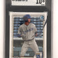 2020 Bowman Chrome Prospects Bobby Witt Jr. #BCP-160 SGC Gem Mint 10 — front