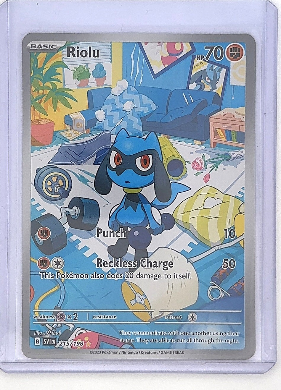 Riolu - 215/198 #215/198 — front