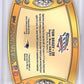 2011 Topps Super Bowl Legends Die Cut Tom Brady #SB-7 — back