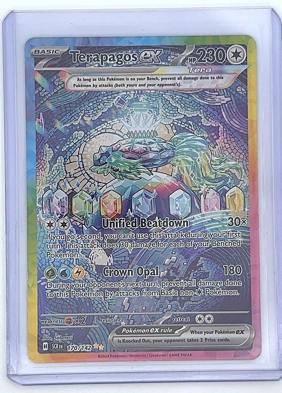 Terapagos ex - 170/142 #170/142 — front
