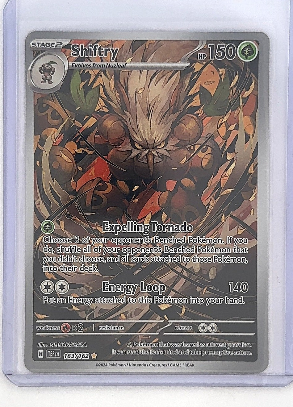 Shiftry - 163/162 #163/162 — front
