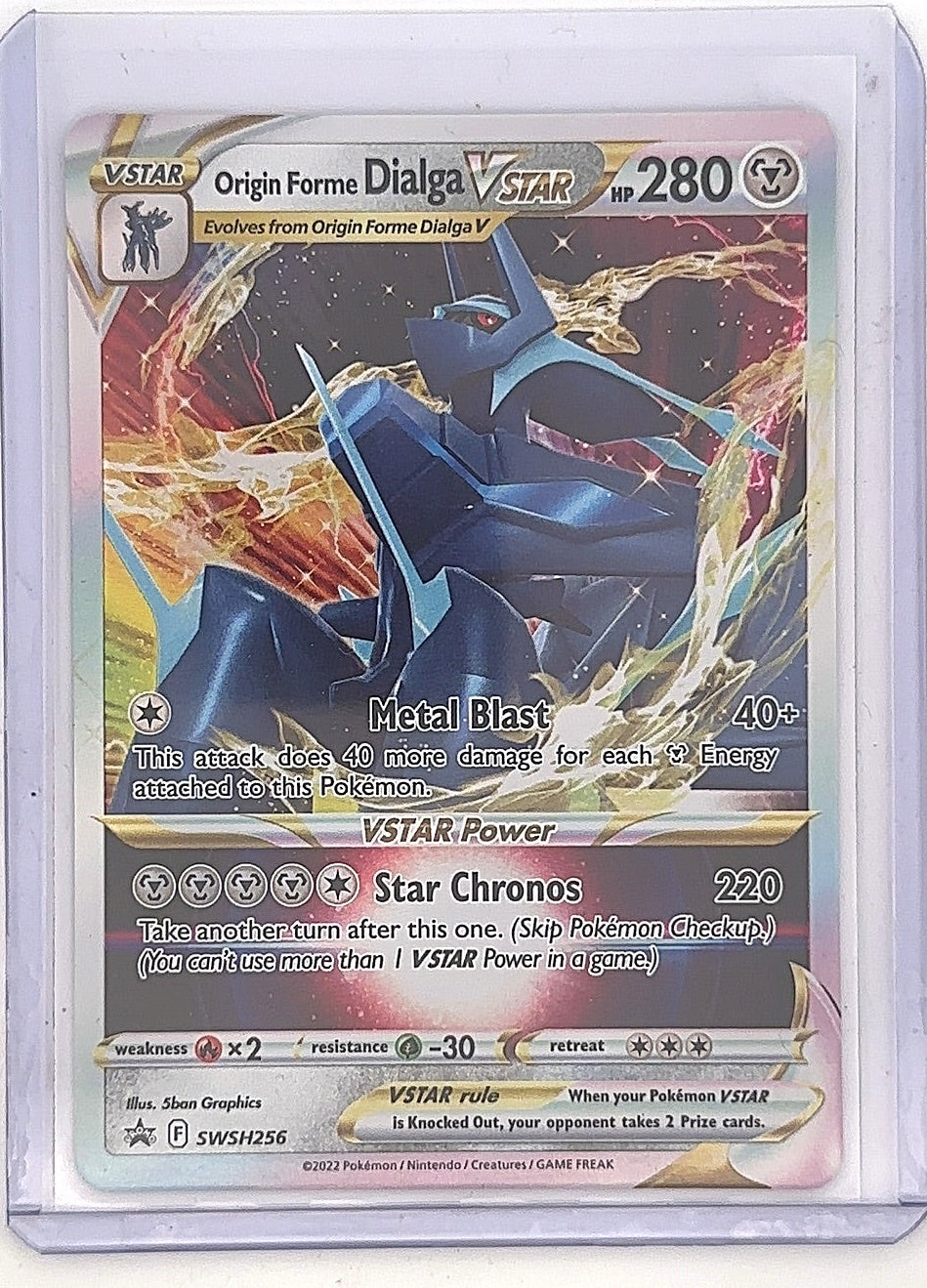 Origin Forme Dialga VSTAR #SWSH256 — front