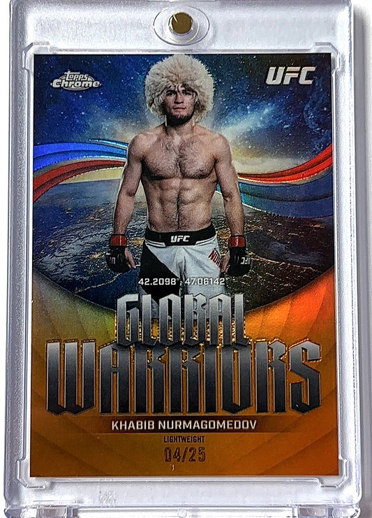 Khabib Nurmagomedov Global Warriors /25 — front