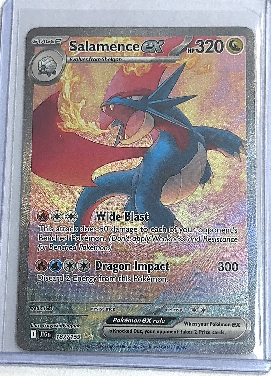 Salamence ex - 187/159 #187/159 — front