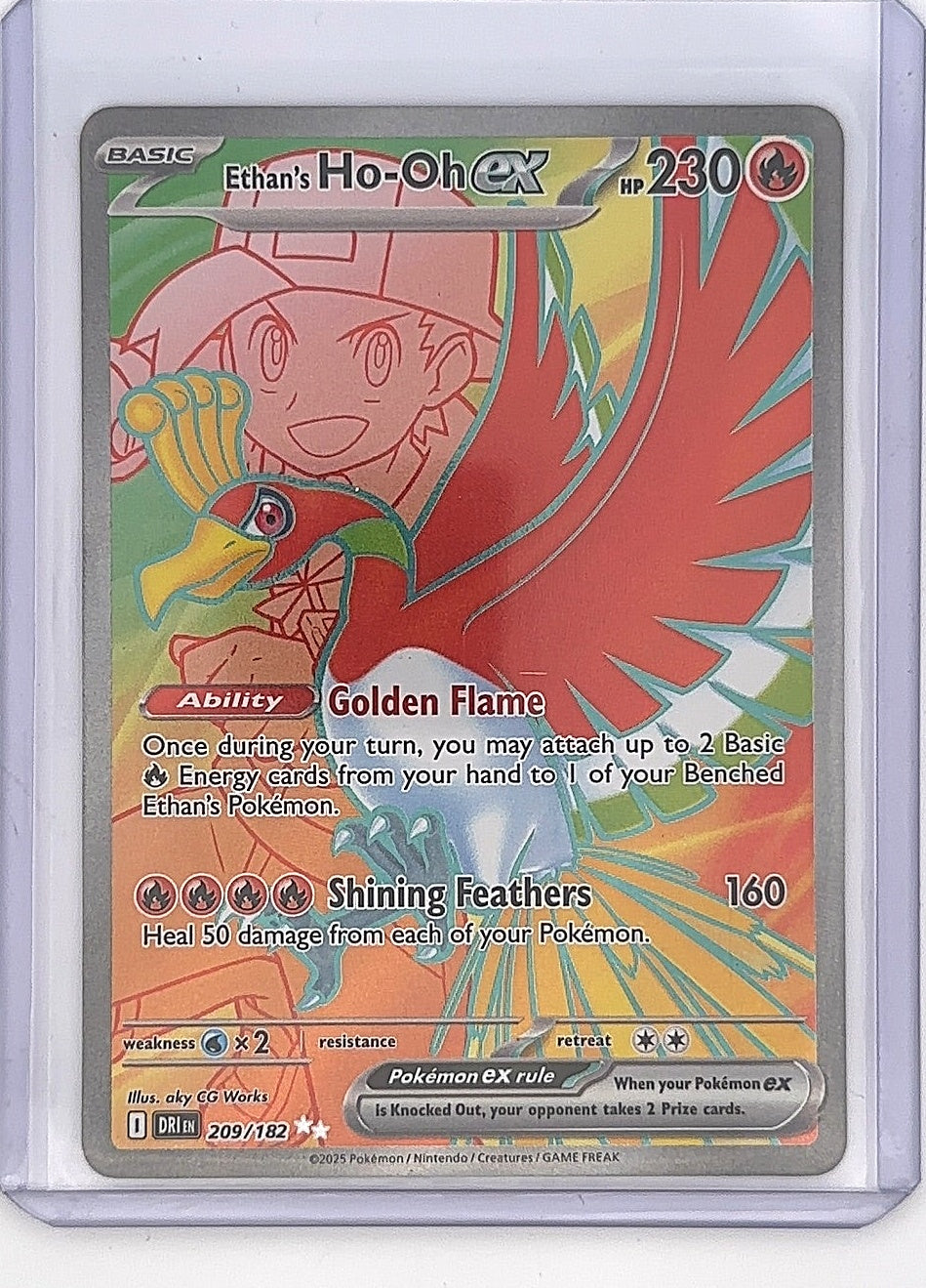 Ethan's Ho-Oh ex - 209/182 #209/182 — front