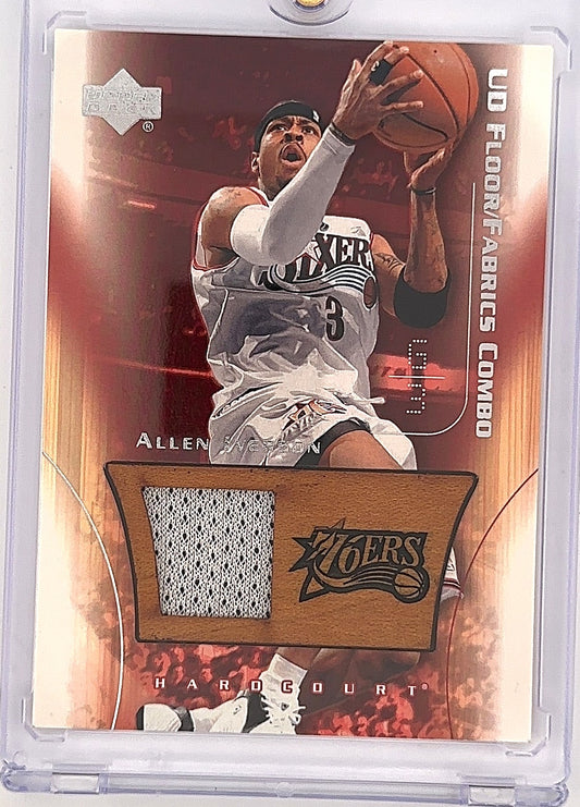 Allen Iverson Upper Deck Hardcourt — front