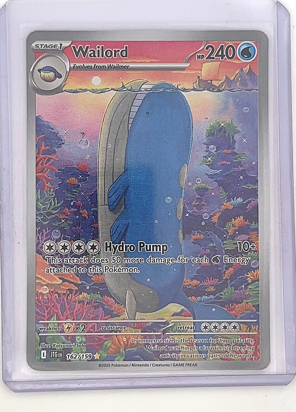 Wailord - 162/159 #162/159 — front
