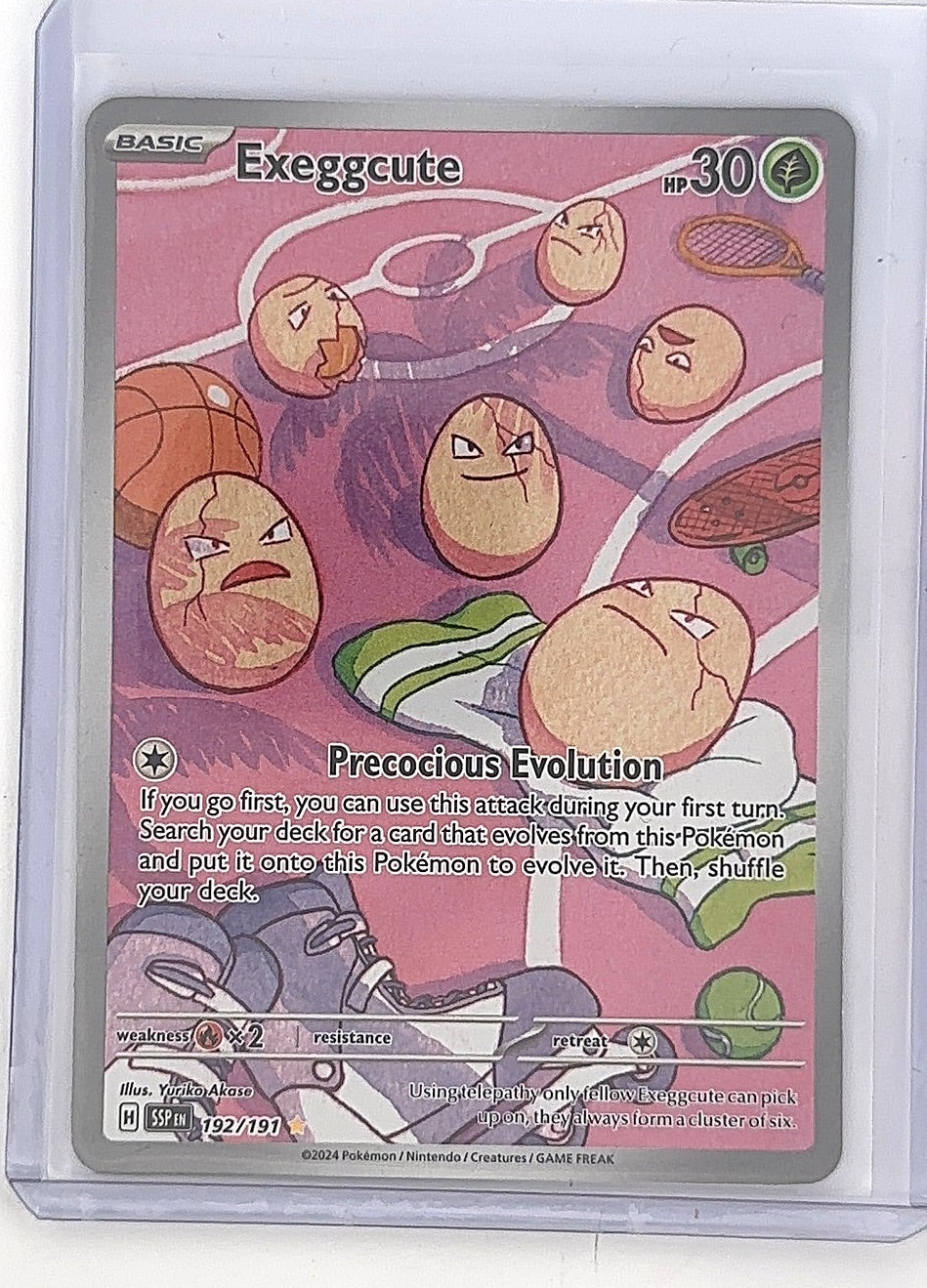Exeggcute - 192/191 #192/191 — front