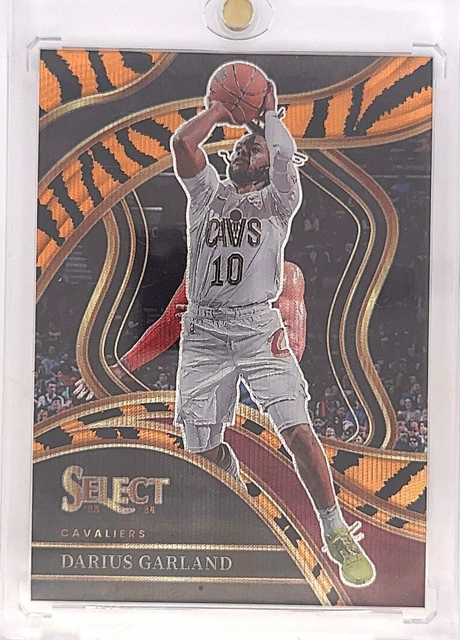 2023 Panini Select Darius Garland [Tiger Prizm] #250 — front