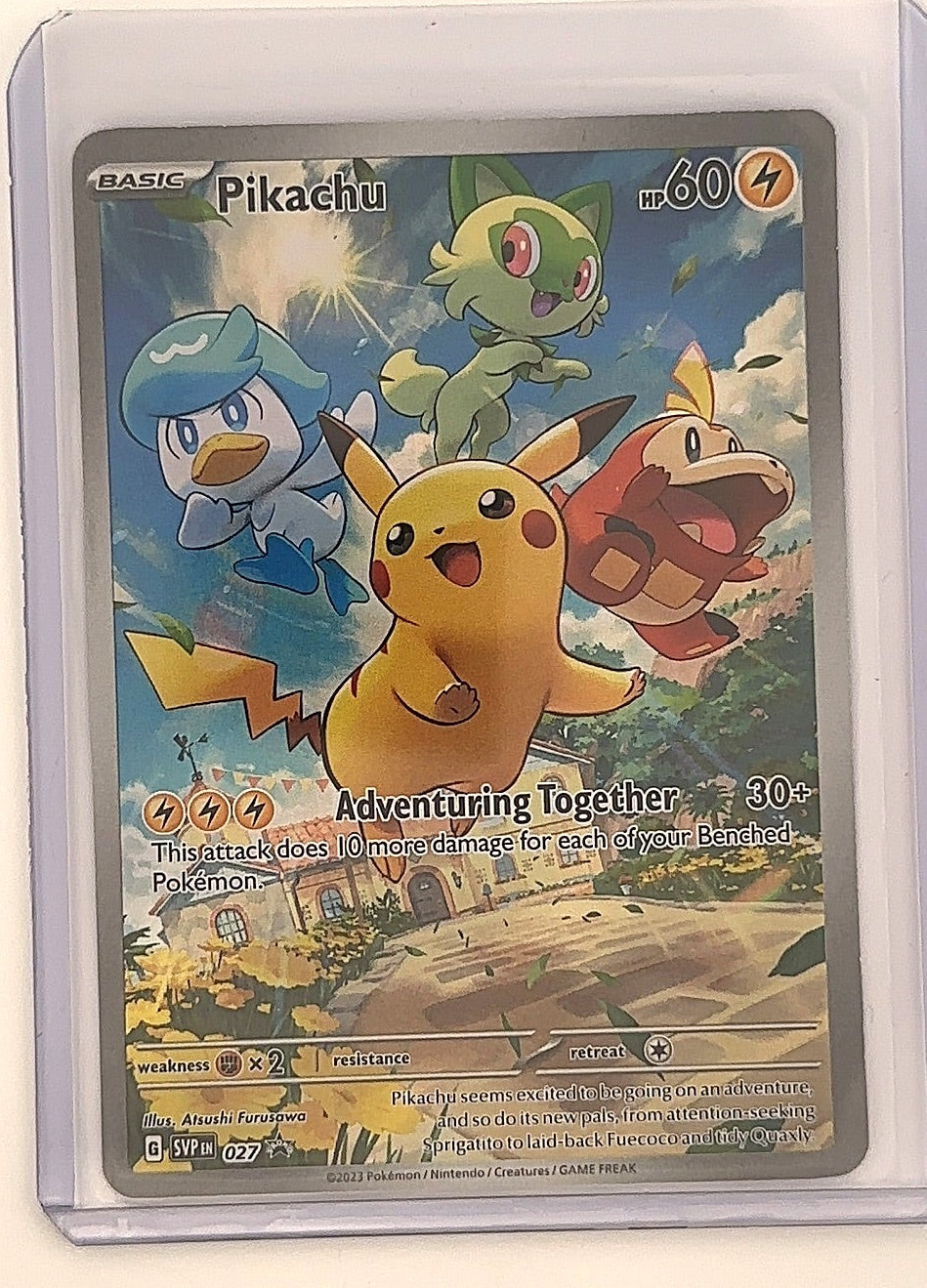 Pikachu - 027 #027 — front