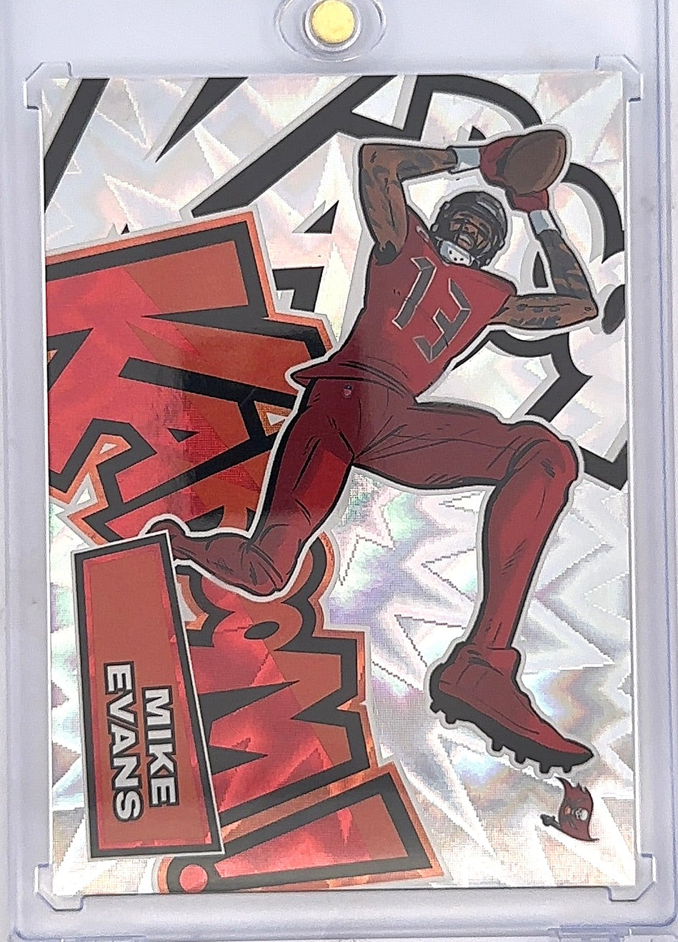 2025 Panini Absolute Kaboom Horizontal Mike Evans #12 — front