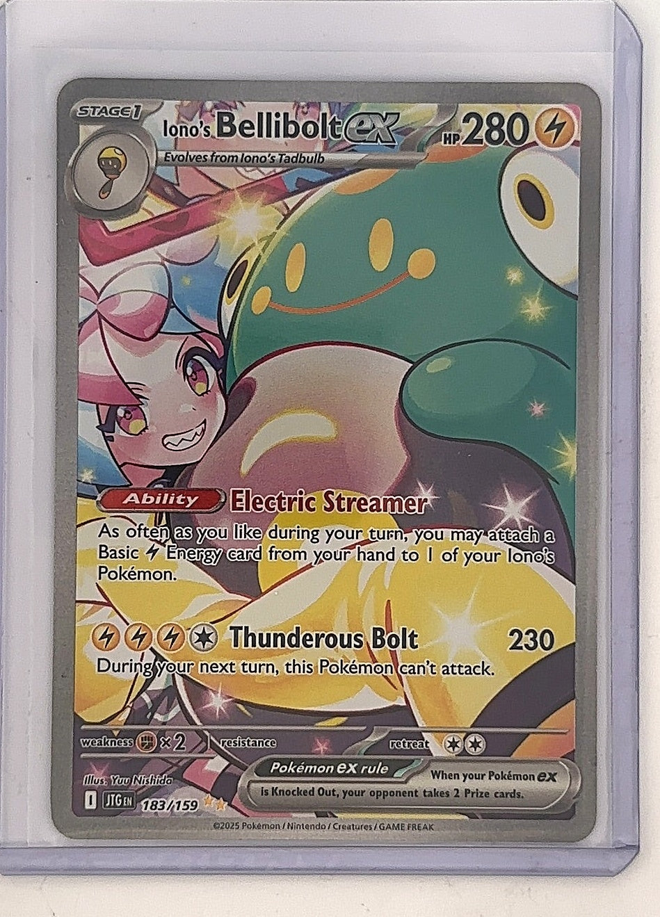 Iono's Bellibolt ex - 183/159 #183/159 — front