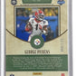 2022 Panini Legacy George Pickens [Premium Penmanship Orange] #157 — back