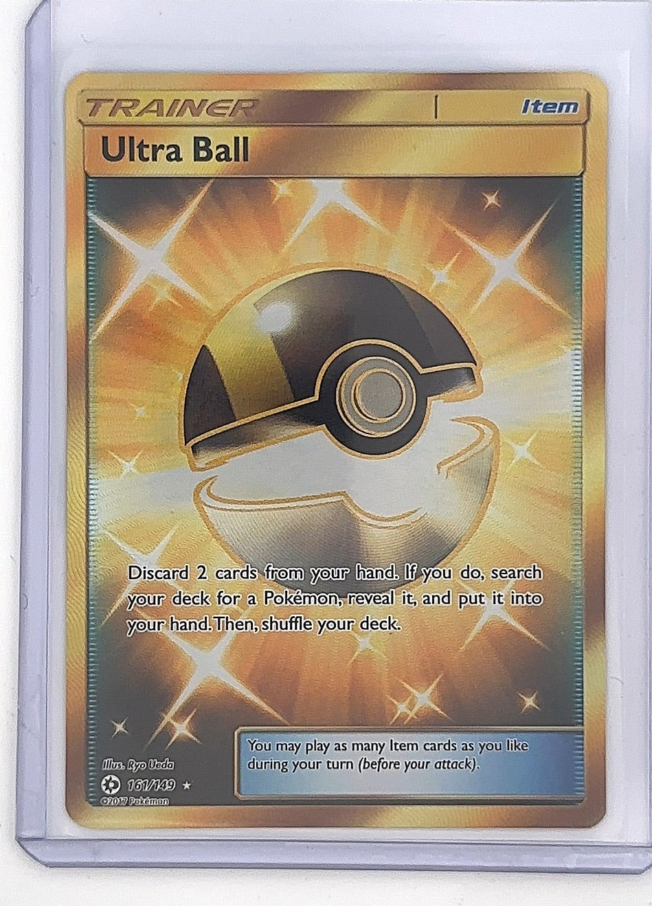 Ultra Ball (Secret) #161/149 — front