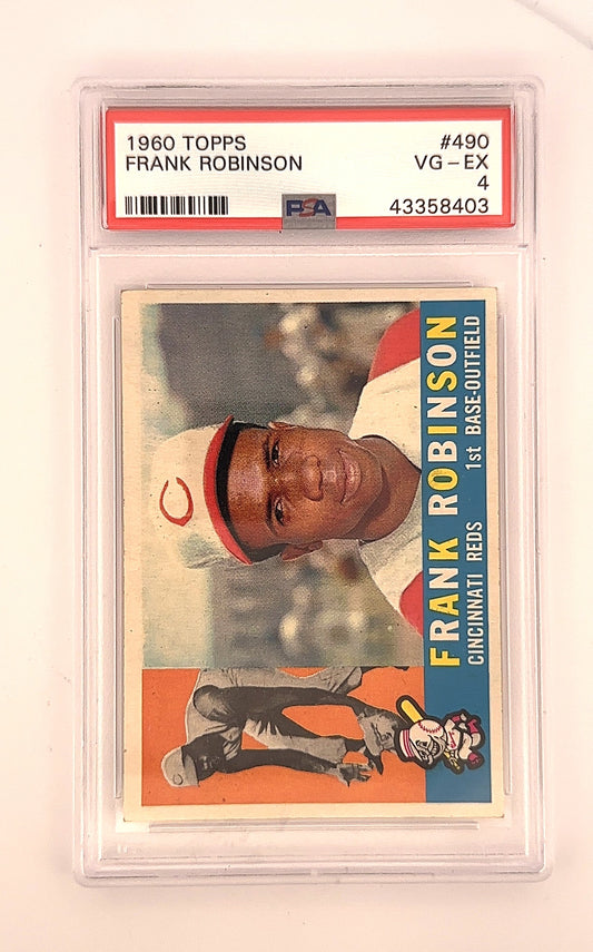 1960 Topps Frank Robinson #490 PSA 4 — front