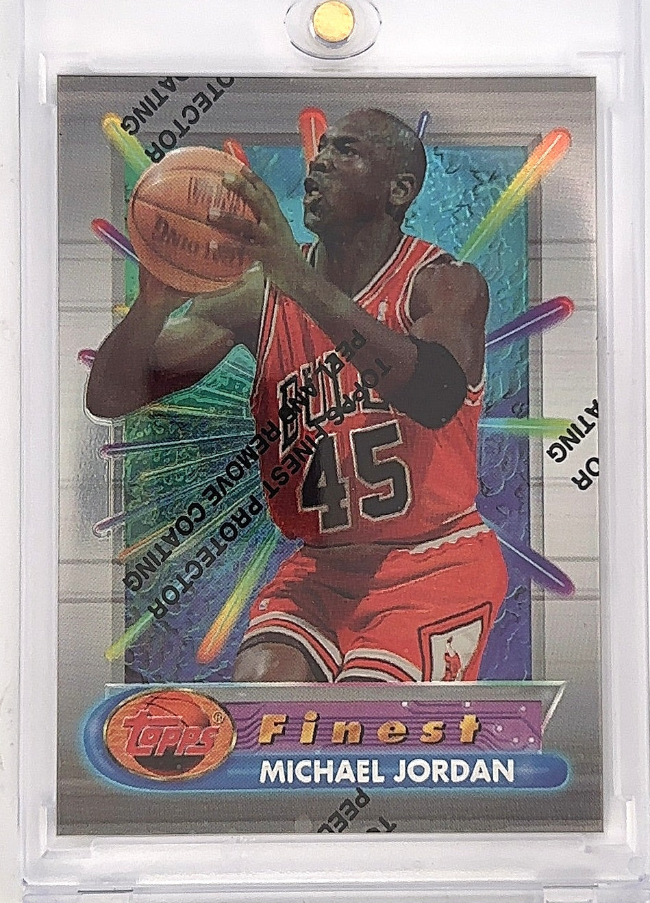 1994 Finest Michael Jordan [With Coating] #331 — front