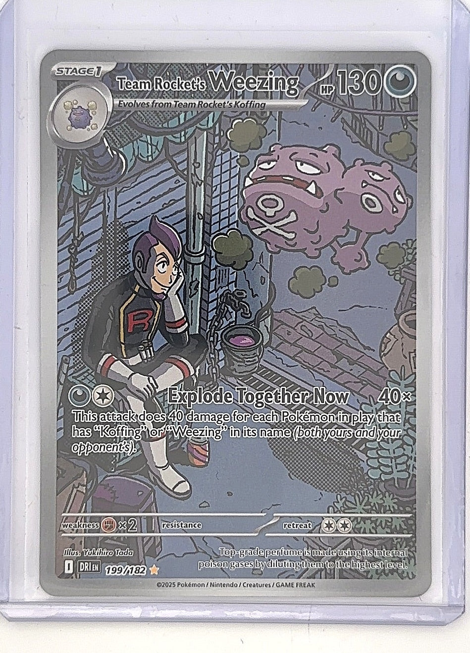 Team Rocket's Weezing - 199/182 #199/182 — front