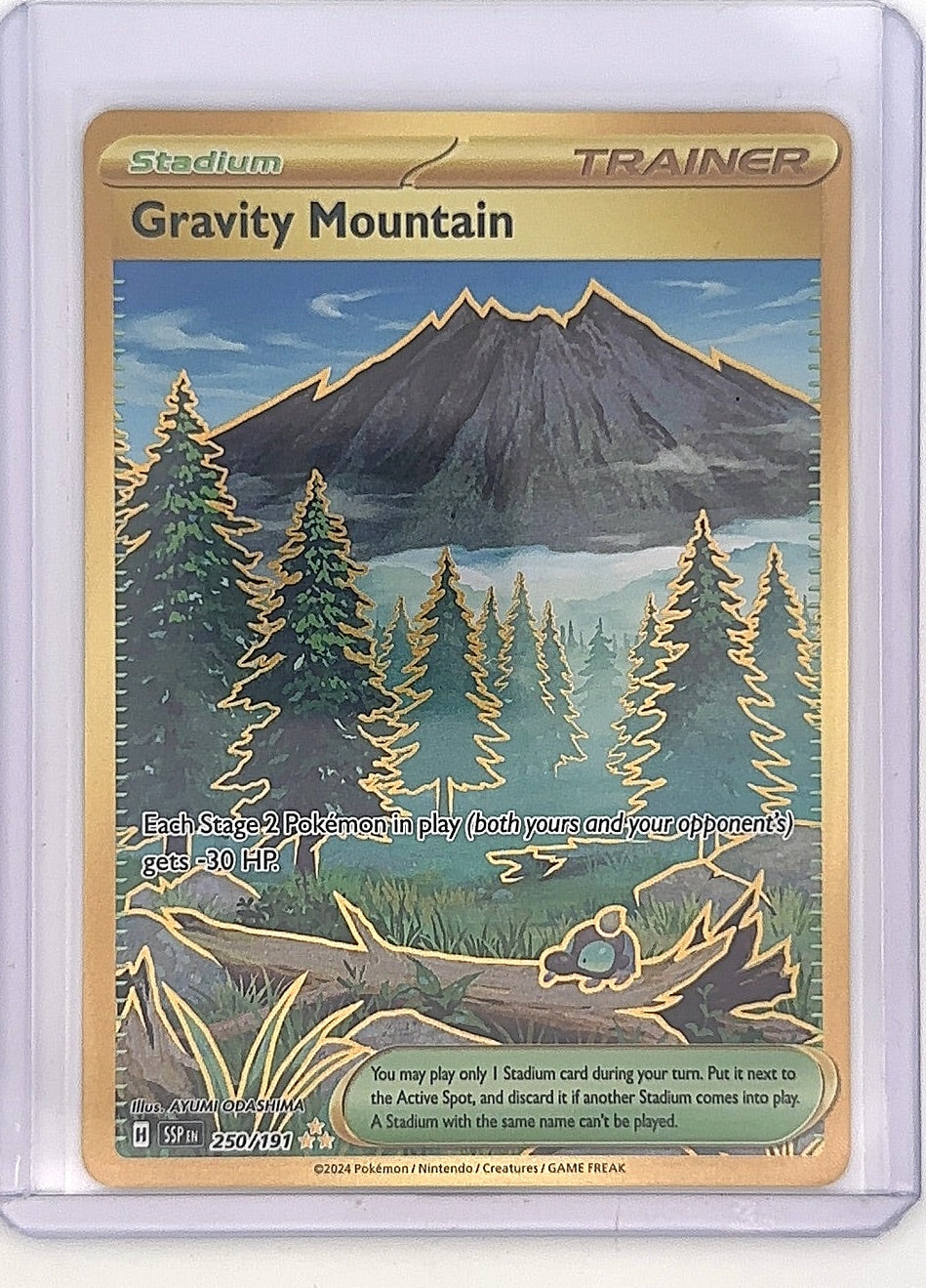 Gravity Mountain - 250/191 #250/191 — front