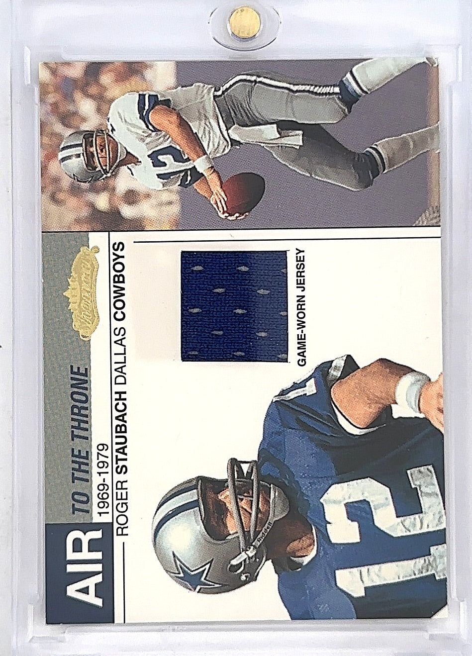 Roger Staubach Air To The Throne — front