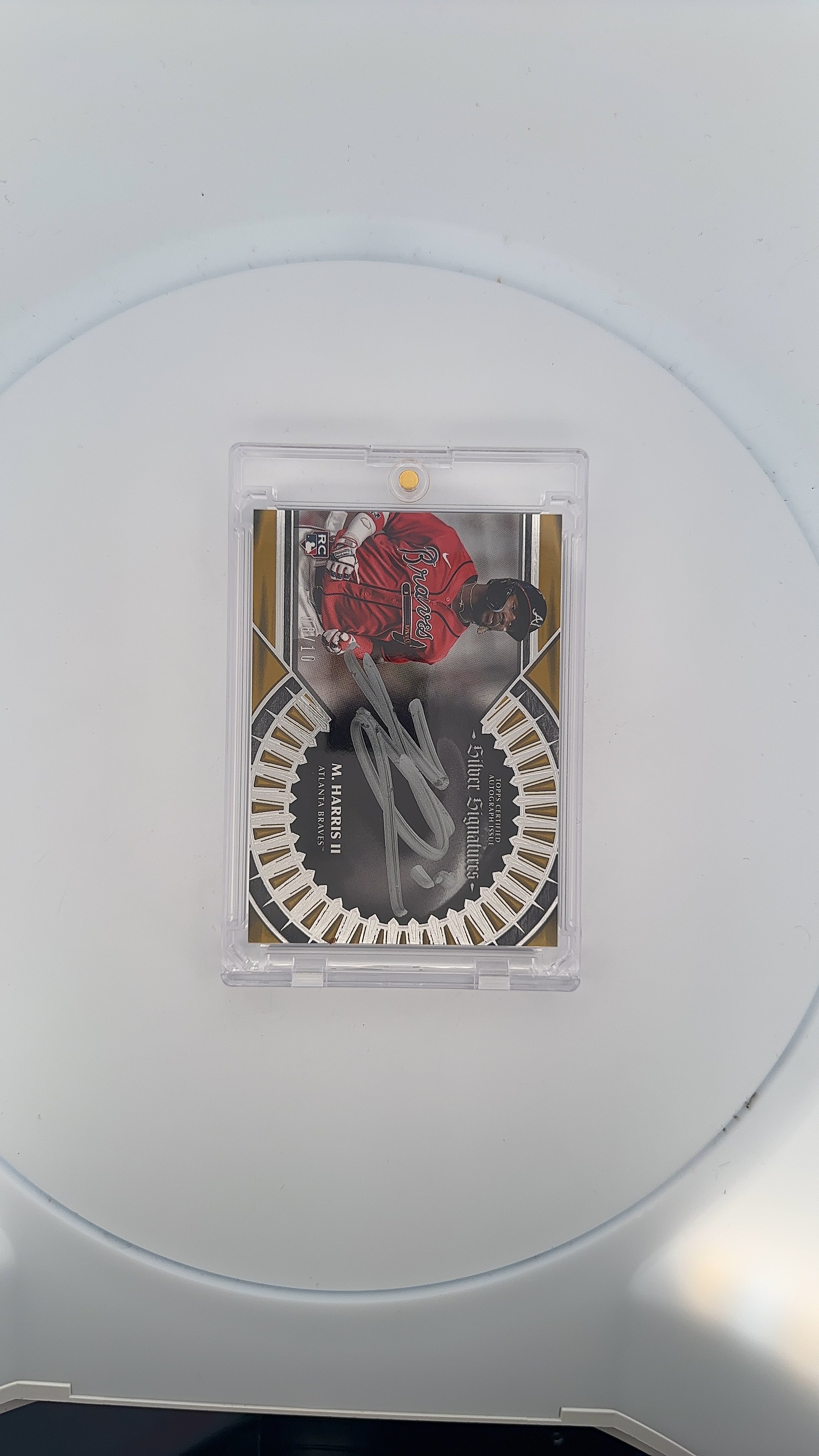 2023 Topps Five Star Signature Michael Harris II [Gold Silver] #SS-MH — front