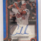 2025 Topps Chrome Sapphire Update Autograph Coby Mayo #USA-CM — front