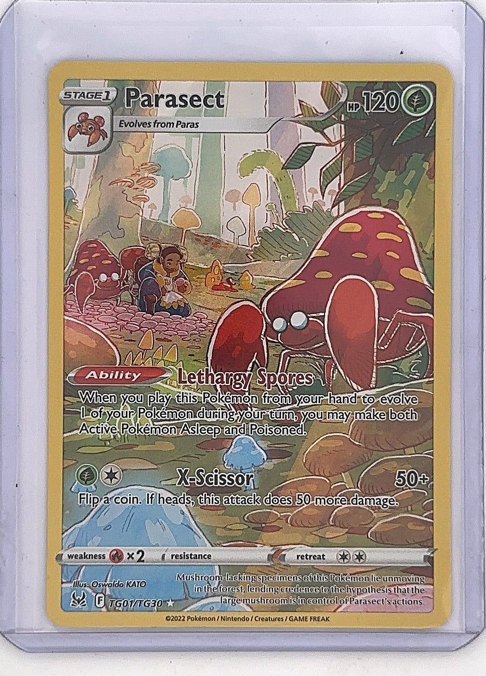 Parasect #TG01/TG30 — front