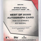 2025 Bowman's Best Autograph Steele Hall [Refractor] #B25-SH — back