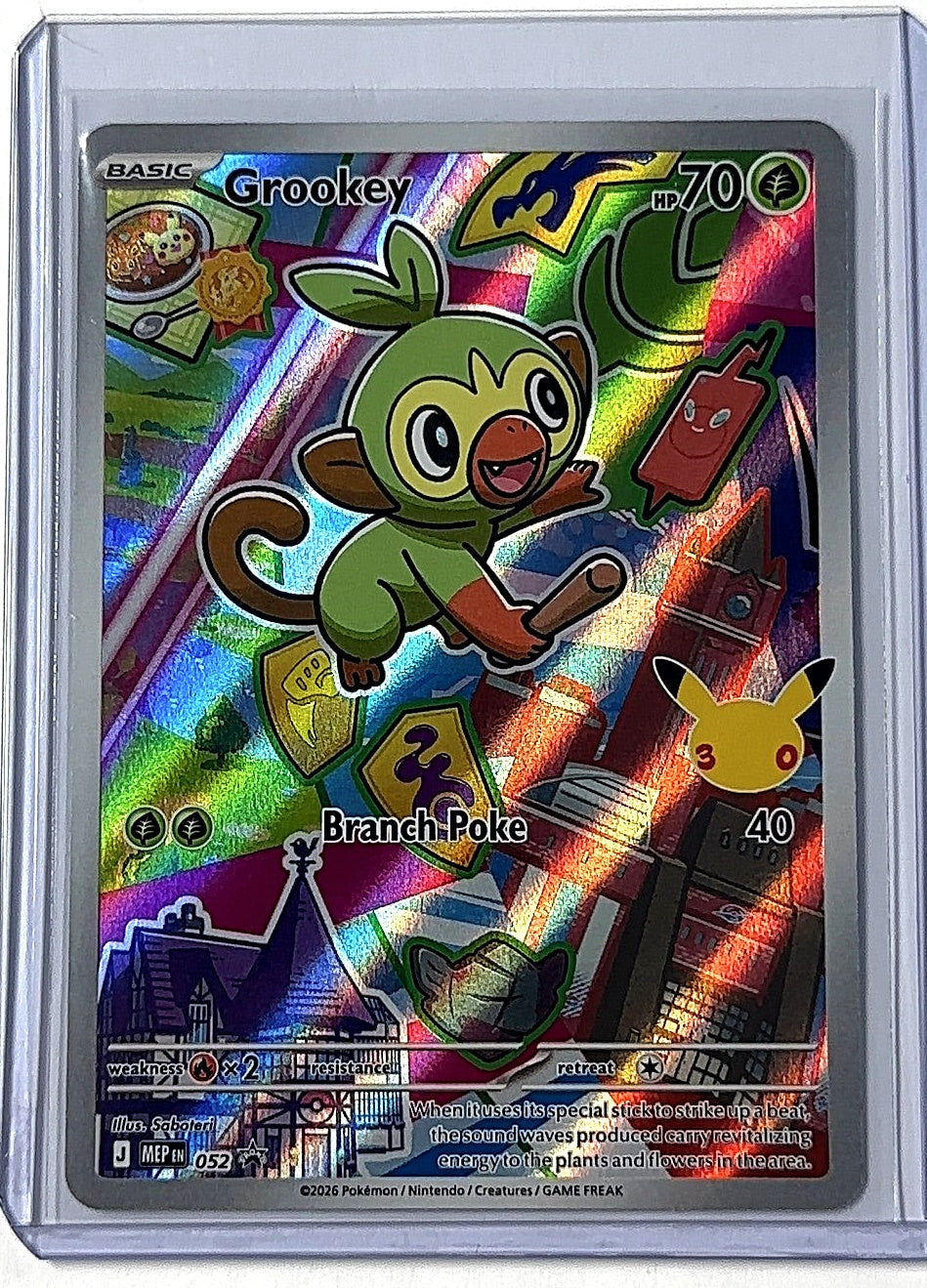 Grookey - 052 #052 — front