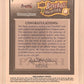 2008 Baseball Heroes Chipper Jones Game Used Patch Auto /15 — back