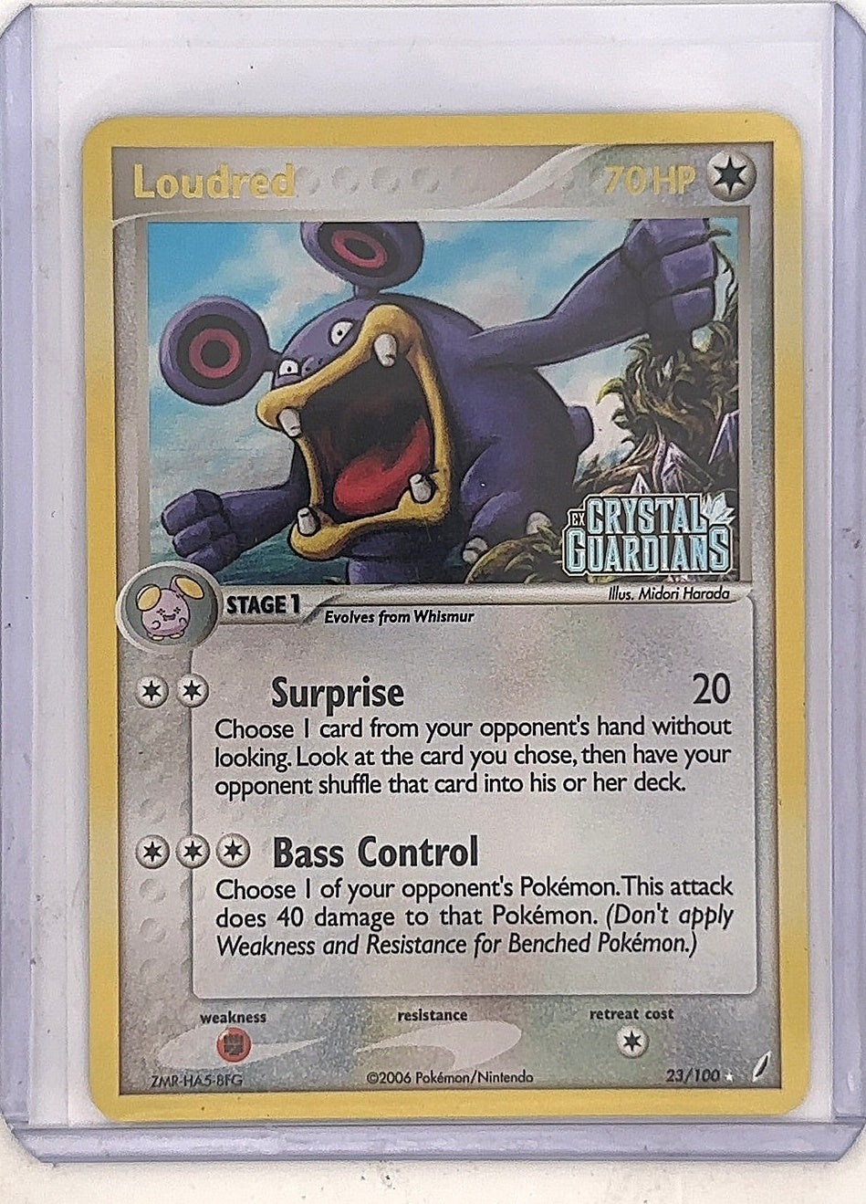 Loudred #23/100 — front