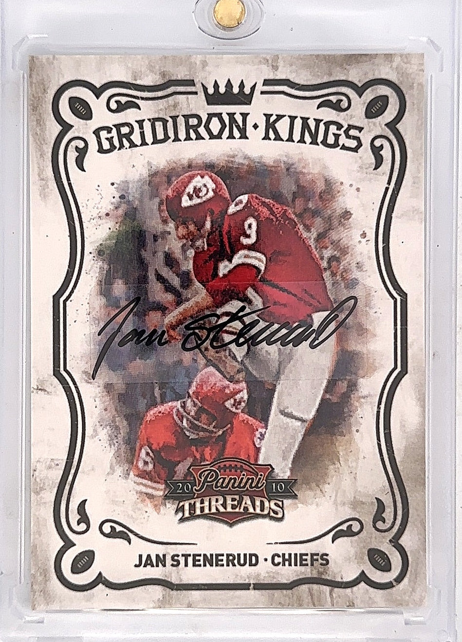 Jan Stenerud Gridiron Kings Auto — front